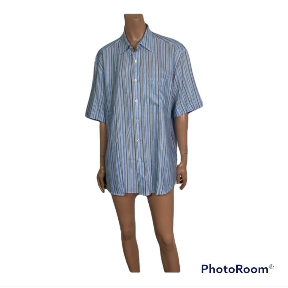 Missoni Sport Short Sleeve Button Down Shirt L